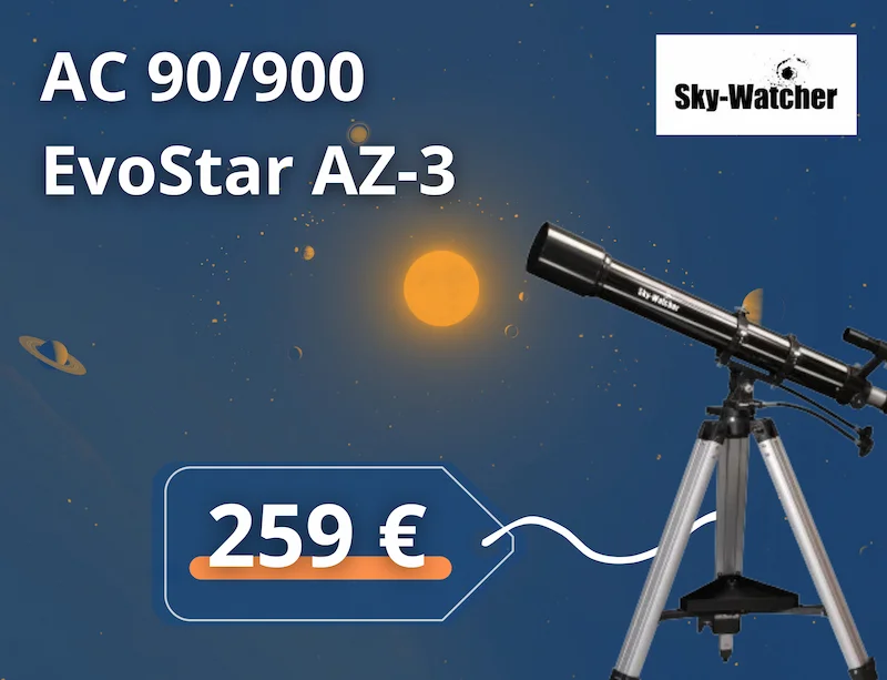 Image du Télescopes skywatcher AC 90-900 EvoStar AZ-3