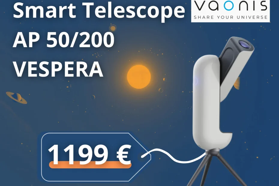 Vaonis Smart Telescope AP 50 200 VESPERA