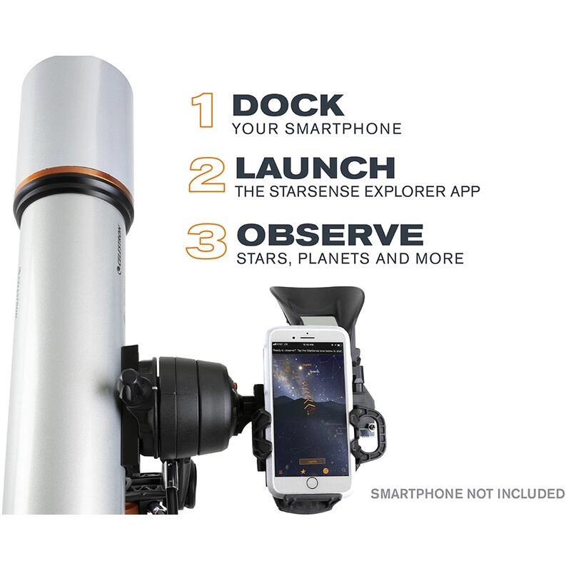 Telescope-Celestron-AC-102-660-StarSense-Explorer-DX-102-AZ -application mobile