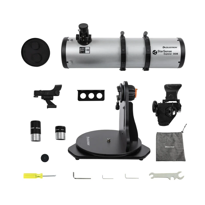 Telescope-Dobson-Celestron-N-130-650-StarSense-Explorer-DOB monture