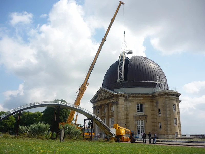Grande_Coupole_de_Meudon en restauration
