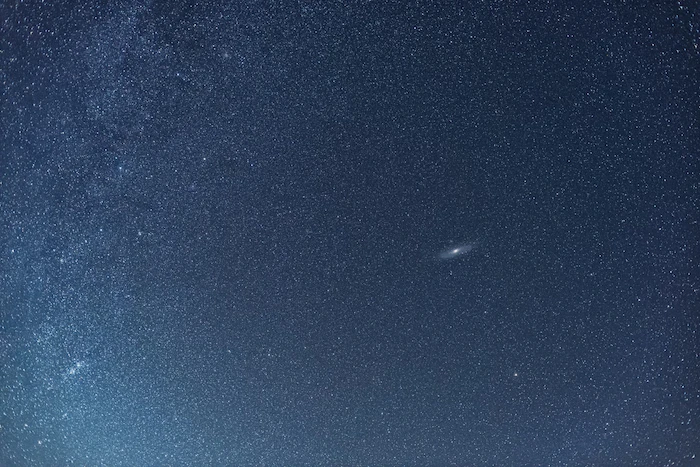 Andromede M31 à l'oeil nu