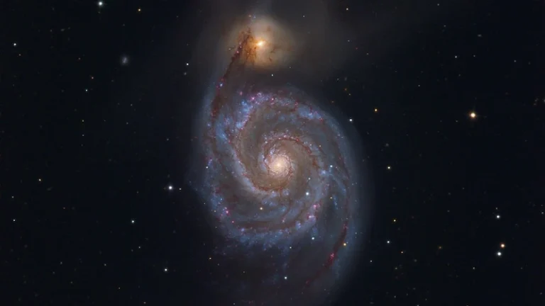 messier galaxie du tourbillon M51
