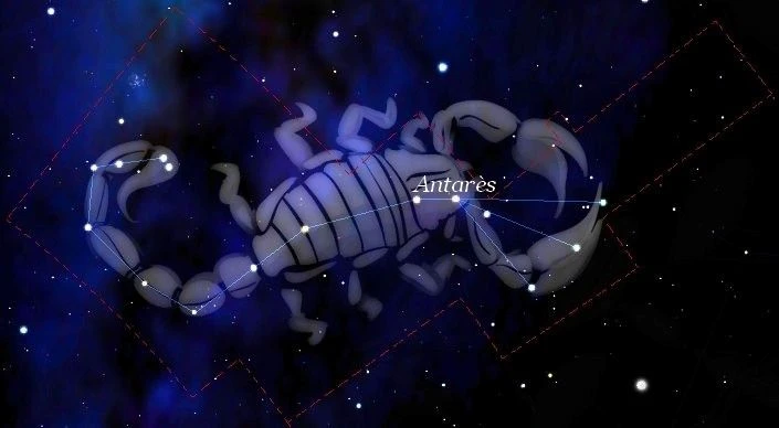 scorpion avec Antarès