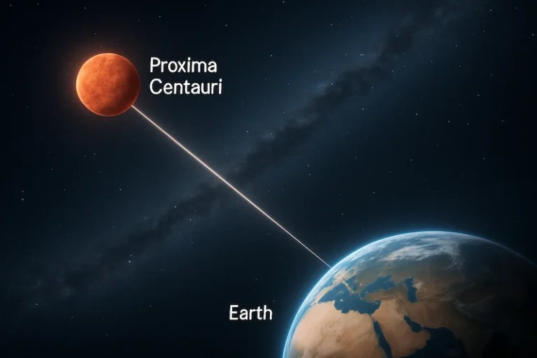 signal blc1 obtenu de proxima centauri