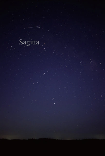 Constellation de la Flèche Sagitta