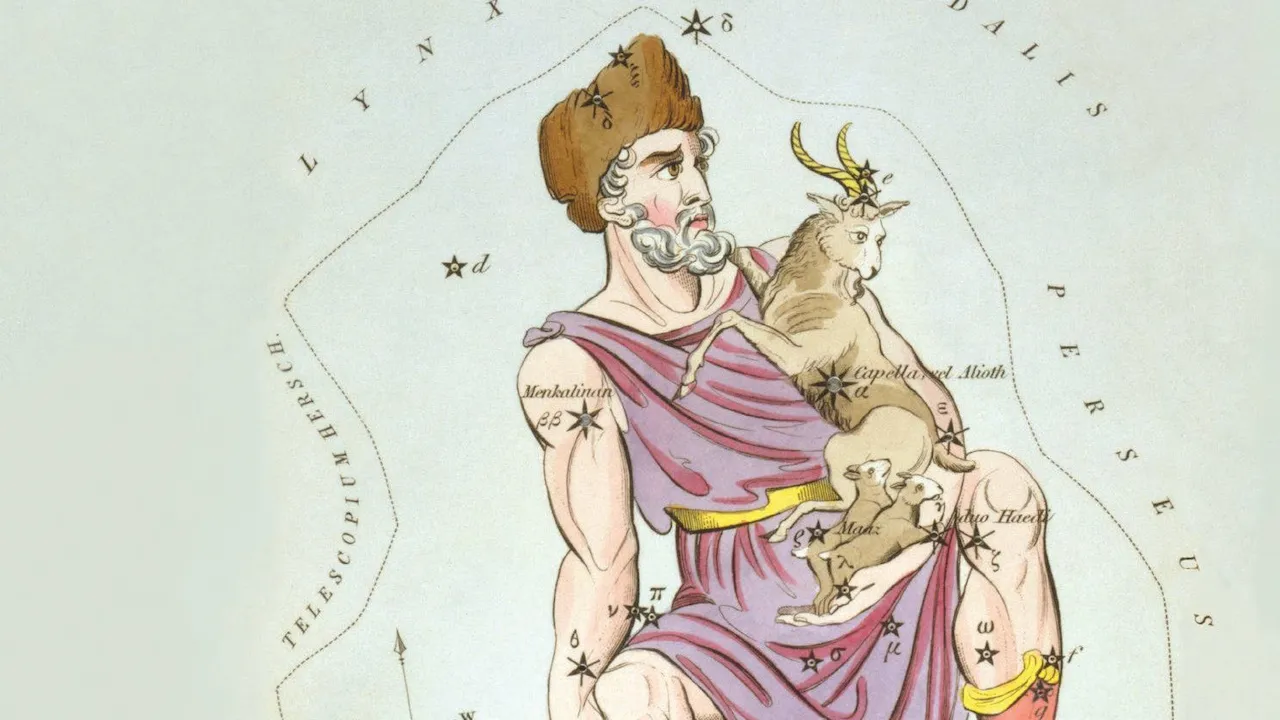 Constellation du Cocher auriga