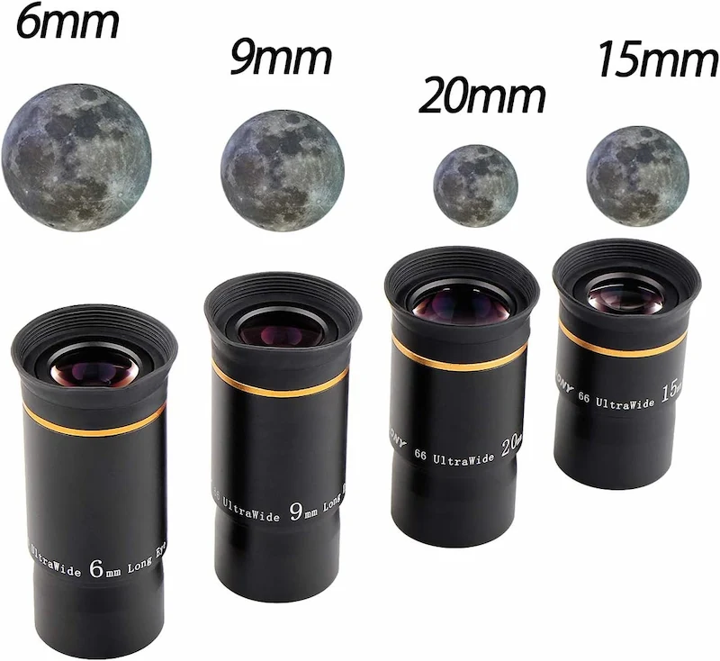 Oculaires Goldline lune