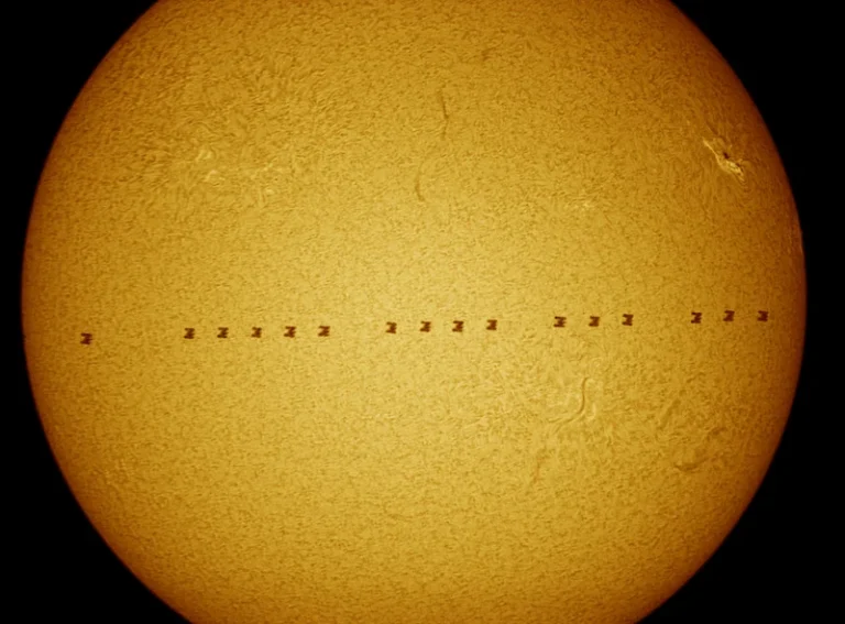 Photographie soleil télescope