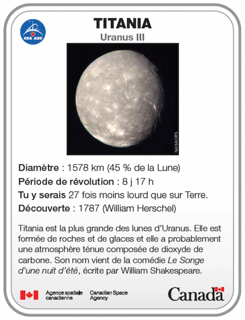 Cart d'identité lune Titania