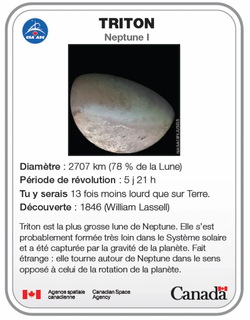 Carte d'identité lune Triton