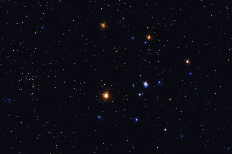 Constellation du Taureau avec l'amas des Hyades
