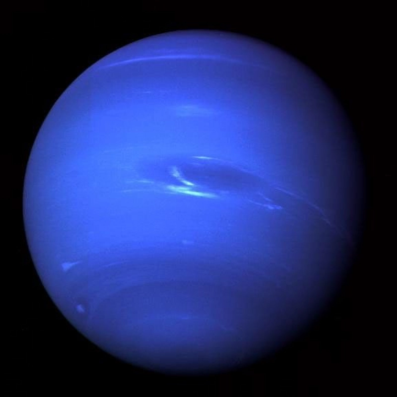 Photo de Neptune par Voyager 2