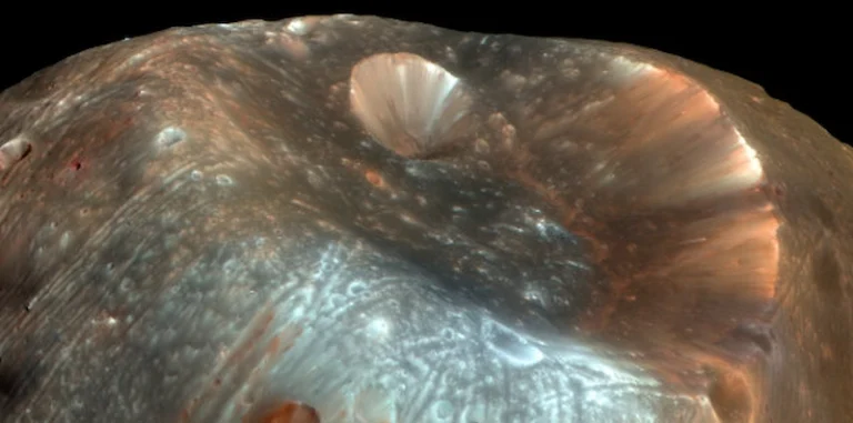 Photo de Phobos de très près