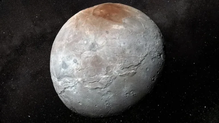 Photo de la lune Charon