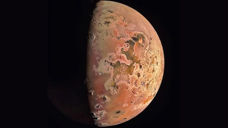 Photo de la lune Io