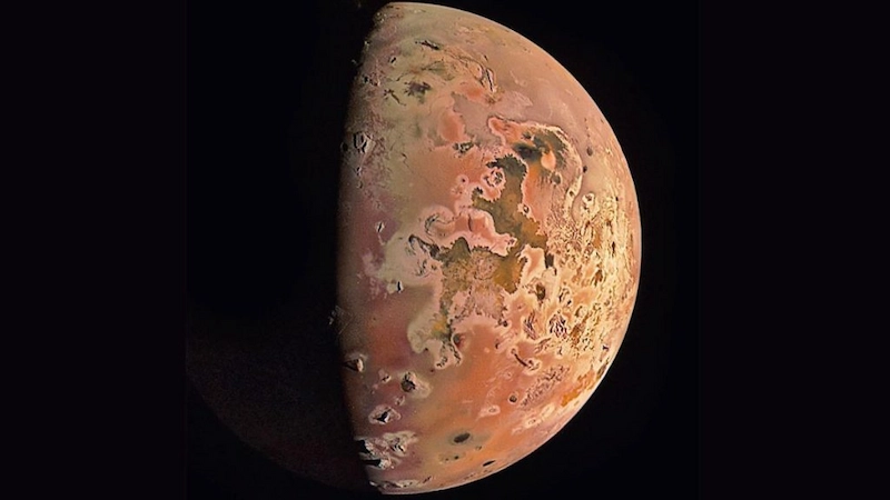 Photo de la lune Io