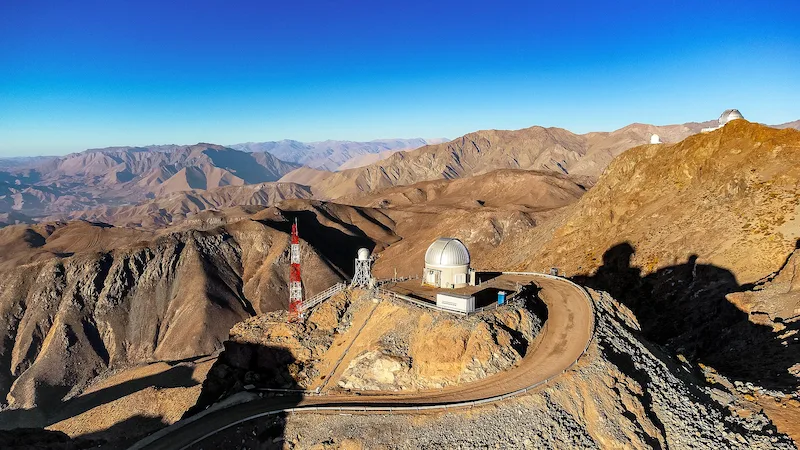 Photo de l'observatoire vera rubin