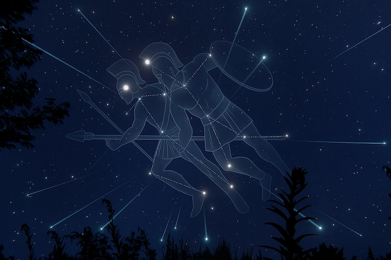 Photo des géminides