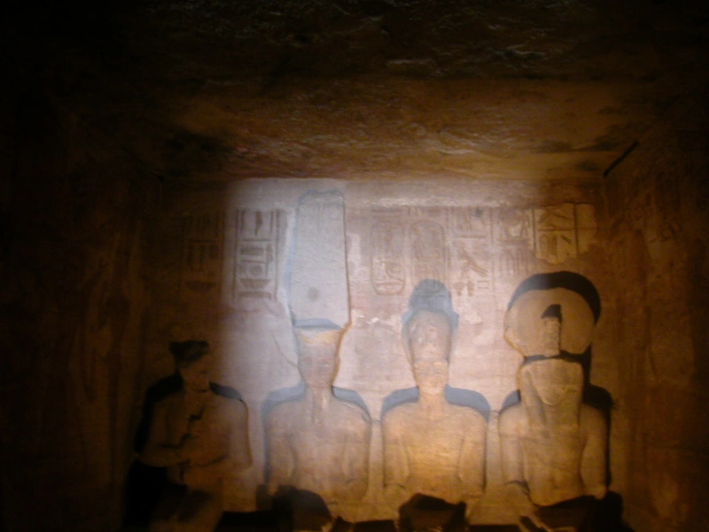 Photo du temple d'Abou Simbel