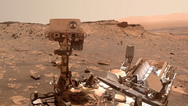 Rover Curiosity sur Mars