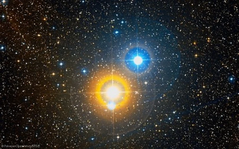 Photo de l'étoile double Albiréo