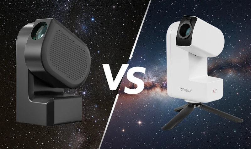 Comparatif télescopes seestar S30 et S50