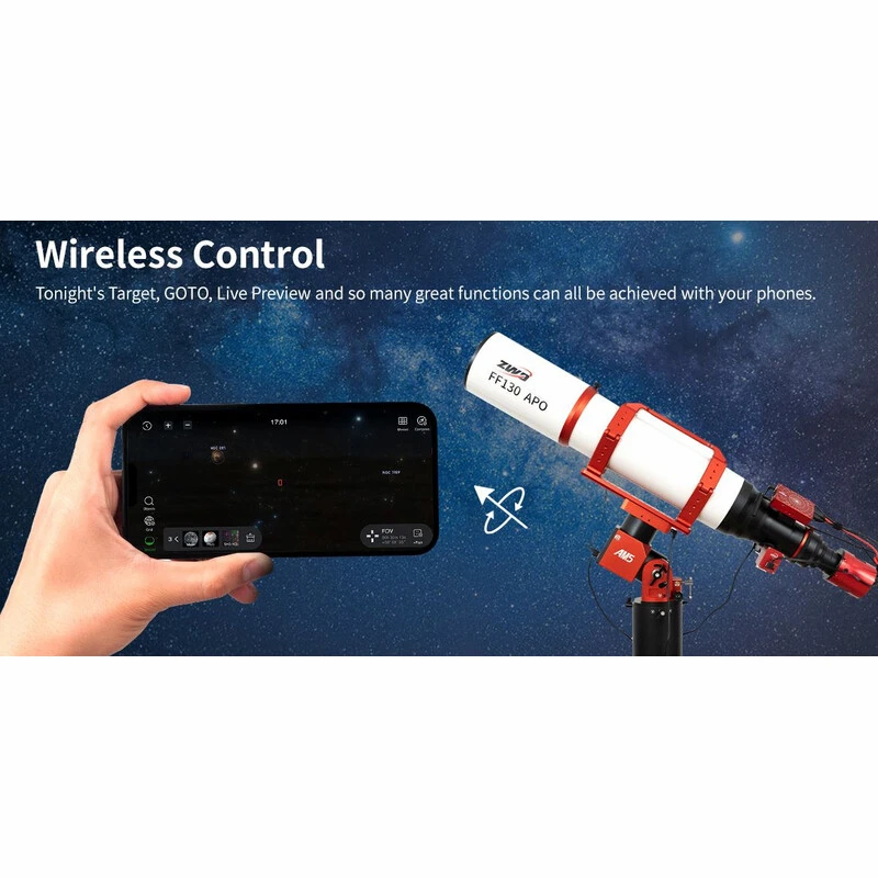 Monture-ZWO-AM5N-Harmonic-Equatorial-application