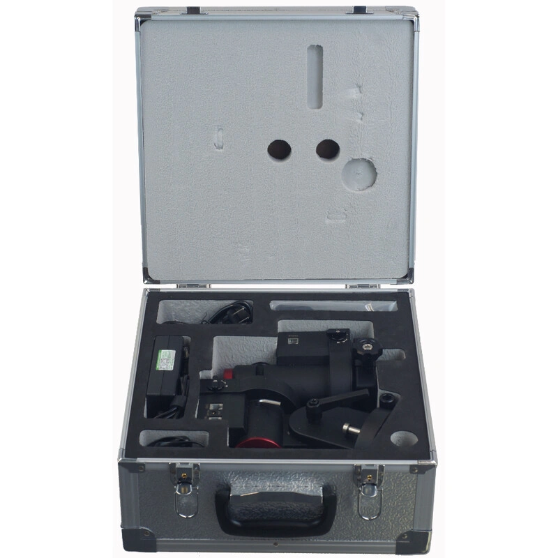 Monture-iOptron-GEM28-GoTo-LiteRoc-malette-de-rangement