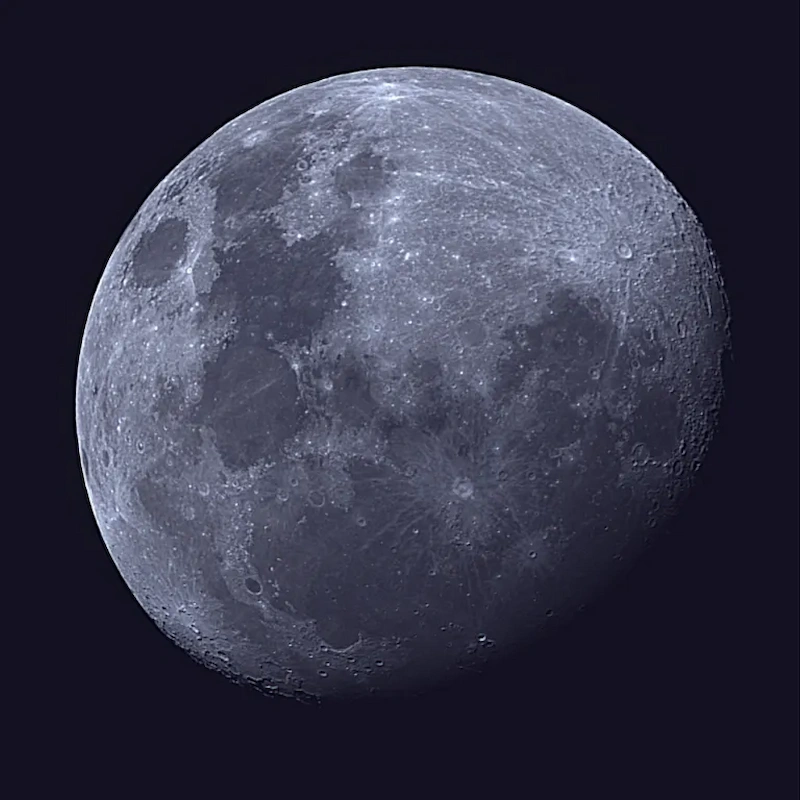 Seestar S50 photographie de la Lune lune